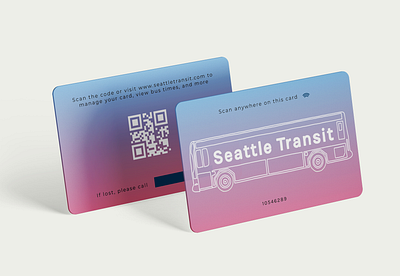 Mockup of bus card branding busapp card card design colors design figma