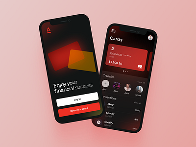 Alfa-Bank Mobile App app bank bankingapp cards cards design currency design finance finance app financial mobile mobile app mobile app design mobile banking app mobile design money ui uiux ux
