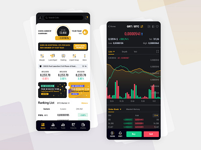 Finance App app logo ui ux vector