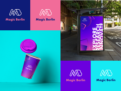 Magic Berlin berlin brand design brand identity branding branding and identity branding design color palette colorful corporate identity design design studio graphic design identity branding logo design