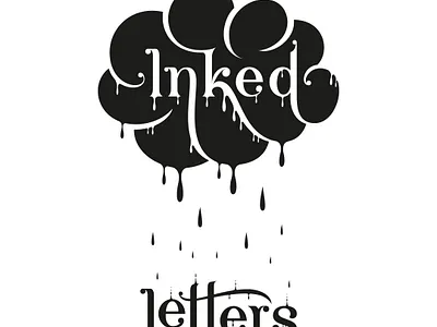 Inked flourishes lettering