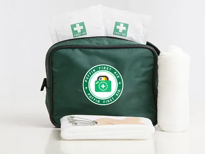 Puffin First Aid - Branding brand design branding design logo vector