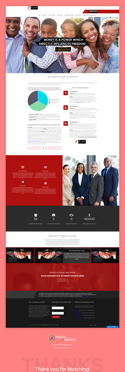 CHARITY WEBSITE DESIGN CONCEPT adsum adsumoriginator charity website concept concept design design landing page landing page design originator ui uiux user experience design user interface design web app web concept web design web landing page web ui website development