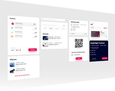 Online Booking event app booking app event app illustration mobile app mobile app design mobile design product product design uxapp