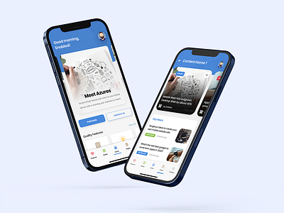 Azures Mobile | Bootstrap 5.x & Bootstrap 4.x Mobile Kit & PWA app app design app ui azures colorful javascript javascript vanilla mobile mobile kit mobile template mobile ui modern deisgn pwa site template ui userinterface userinterfacedesign ux vanilla js web app