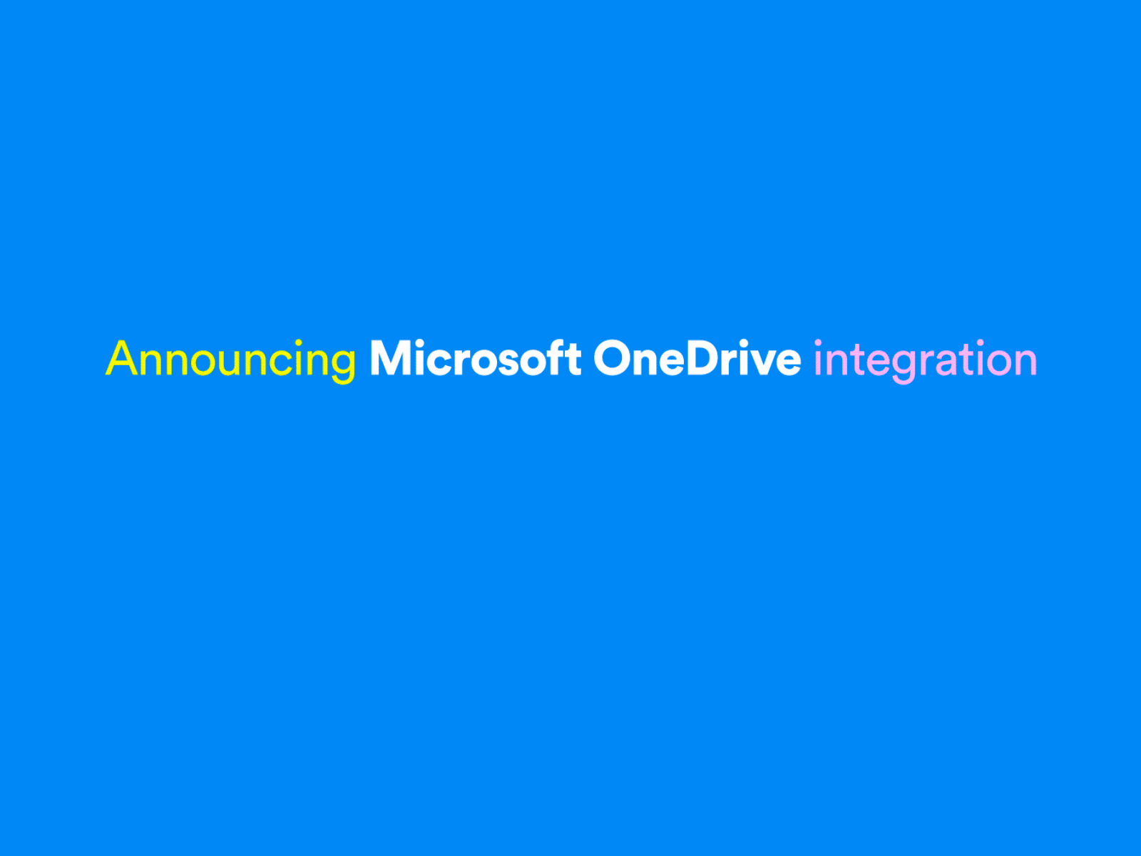 JotForm - Microsoft OneDrive integration 3d 3d character character gif animation integration jotform