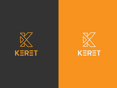 KERET minimal modern word mark branding business logo design design logo hmqgraphix k letter k letter logo k minimal k monogram logo inspiration logo inspirations minimalist logo modern logo