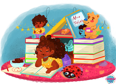 My little book fort characterdesign characters childrens book cover art design illustration kidlit kidlitart