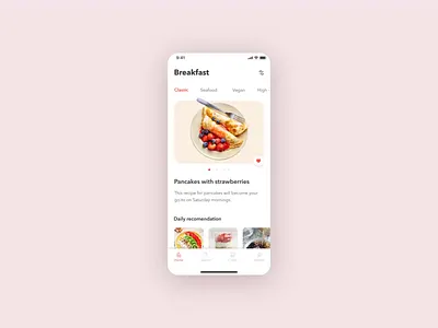 MakeAmeal app ae aftereffects android animation app design food ios meal mobile motion design motiongraphics recipe ui uiux ux