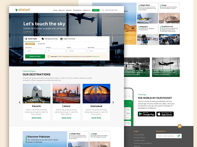 Airsiyal Airline Concept Design airline airplane airport concept concept design design layout pakistan ui uidesign ux website