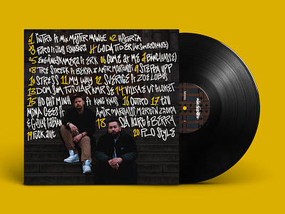 Mäk & Scientific – Historia Tracklist album art artwork cover cover art music record typography