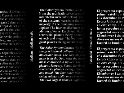 Taiyo™ Serif - Medium & ExtraBold font graphicdesign kobufoundry serif serif font seriffont type typedesign typeface typefoundry typogaphy
