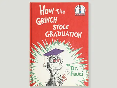 Dr. Fauci Book #18 covid 19 design dr fauci dr seuss grinch illustration illustrator mashup vector