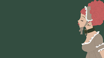 Miwako flat illustration