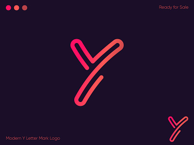 Modern Y Letter Mark Logo app icon app logo design art branding gradient logo icon illustration letter logo design logo logo design logomark logotyoe modern logo modern logos simple simple logo vector y letter logo y logo y mark