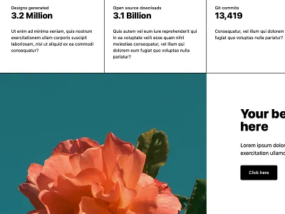 New: Landing page template landing page marketing website