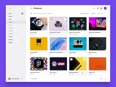 Product Tiles clean clean design clean ui dark dark app dark mode dark theme dark ui darkmode ecommerce ecommerce app ecommerce design grid minimal minimalism minimalist minimalistic product products