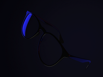 Glasses Render 3d 3d glasses