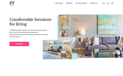 Furniture Store chair furniture furniture store furniture website interface interior landing landingpage market online shop online shopping online store sofa store stores ui design uiux webdesign webpage website