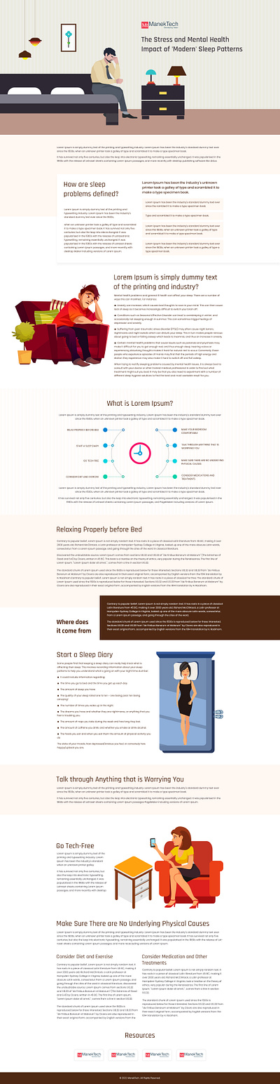 Stress & Mental Health Impacts anxiety branding design clean ui design emotions illustration art illustration design illustrations landing page ui mental health mental health awareness mindfullness minimalism minimalistic peaceful responsive web design sleep spirituality stress stress management trauma