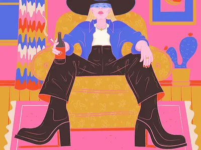 Art inspired by "Millionaire" by Mattiel branding colors design digital art illustration illustration art illustration design illustrator music art poster