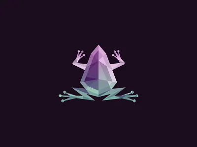 Bliss Car Wash amethyst brand brand identity car wash creative frog gem green identity logo logo design logodesign mark purple