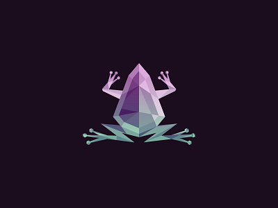 Bliss Car Wash amethyst brand brand identity car wash creative frog gem green identity logo logo design logodesign mark purple