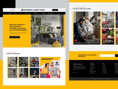 Wonderful Thing To Buy Branding and Web Design affiliate marketing branding e commerce elementor graphicdesign ui ux webdesign