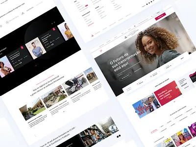 University (UCAM) website - part I branding clean design graphic design icon typography ui ux web website