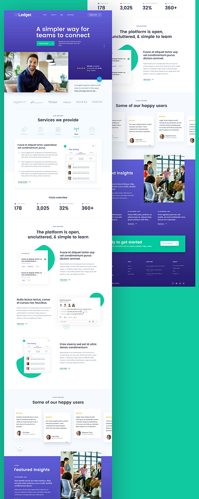 Business consulting bootstrap4 design icon photoshop typography ui web