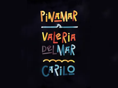 Holidays! calligraphy font handlettering lettering procreate type typography