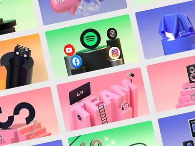 3D Illustrations @stagent