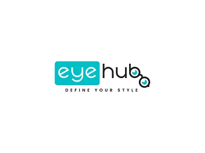Eye Hub Logo brand identity branding branding design design design exploration eyewearlogo flatlogo graphic design hublogo illustration logo design logotype minimalist logo spectacles stylelogo wordmark wordmark logo