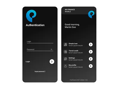 Finance & Leasing app app design design finance finance app leasing mobile app mobile design ui ux