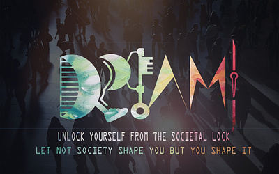 DREAMS LOGO design illustration logo typography