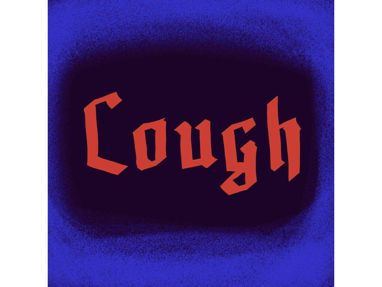 Cough Like the Count animation digital illustration hand lettering illustration ipad procreate nyc procreate