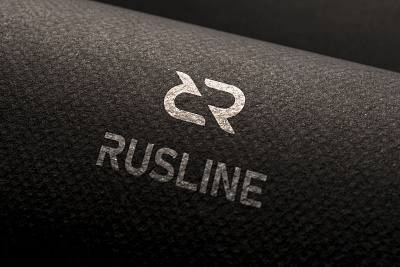 Rusline logo design ai brand logo