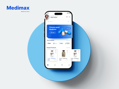 Excited to share my latest app design concept—Medimax appdesign branding creativedesign design dribbleshots figma illustration logodesign minimaldesign moderndesign prototype ui ux webdesign wireframes