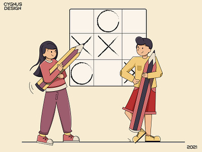 Playing Tic Tac Toe flat game hobby holiday illustration play strategy tac tic tic tac toe tic tac toe tictactoe toe xo