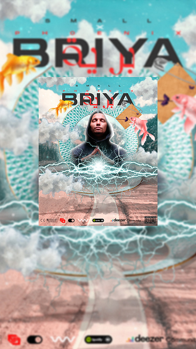 BRIYA album art album cover art art direction artist artwork artworked artworking artworks cover cover artwork cover design covers design design art design poster poster poster a day poster art poster design