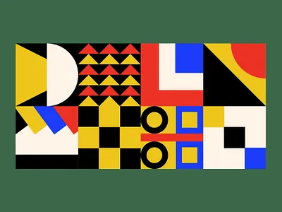 Geometric Pop Color - Seamless Pattern abstract branding design geometric illustration organic pattern art patterns retro design seamless pattern seamlesspattern