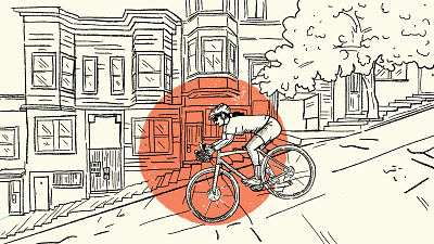 PNW Blog adventure bike gravel bike illustration mtb outdoors pnw retro san francisco