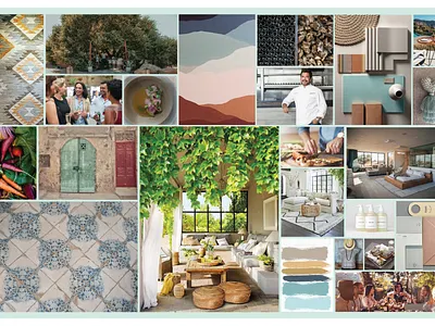 ENSE - Baja Hotel branding hotel logo moodboard packaging personality styleguide webdesign