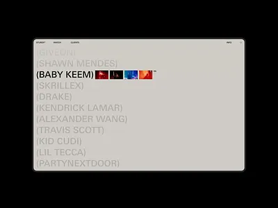 STURDY — CLIENTS clients design grid hero home hover layout portfolio typography ui website