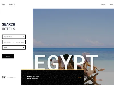 Holiday Booking Concept | 2021 Design adobe xd design dribbbleweeklywarmup landing page landing page design landingpage typography ui uidesign weekly challenge weeklyui weeklywarmup