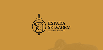 Espada Selvagem brand branding design goldenratio