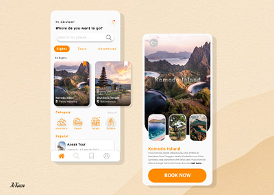 Travel app design holiday mobile travel ui ux