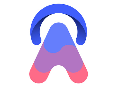 letter A and C adobe adobe illustrator blue brand branding design bts tower illustrator letter letter a letter c logo logodesign logotype red sinyal type typedesign typography