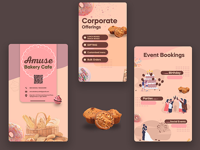 Bakery Brochure bakery bakery flyer bakerylogo branding brochure design brochure mockup design typography uidesign