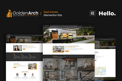 Goldenarch design flat landing page landing page design ui ux web web design web designer website